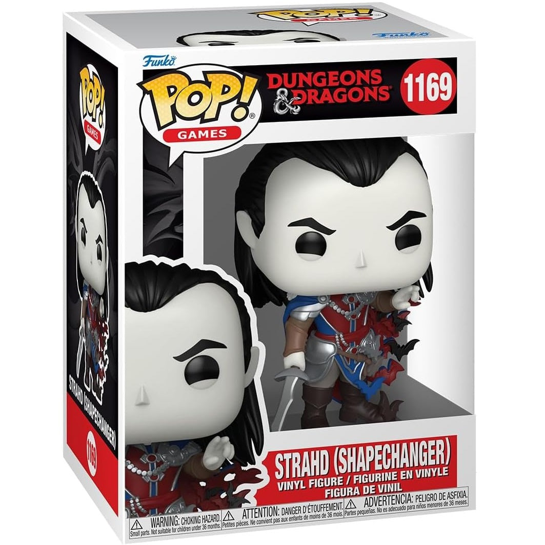 Funko Pop! Dungeons & Dragons (1169) Strahd (Shapechanger) Vinyl Figure 9cm