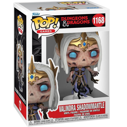 Funko Pop! Dungeons & Dragons (1168) Valindra Shadowmantle Vinyl Figure 9cm