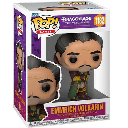 Funko Pop! Games Dragon Age The Veilguard (1182) Emmrich Volkarin - Vinyl Figure 9cm