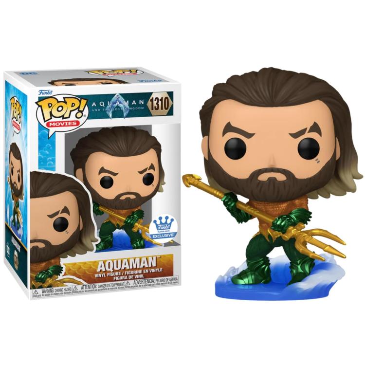 Funko Pop ! Movies - Aquaman The Lost Kingdom (1310) Aquaman Exlusive Figure 9Cm