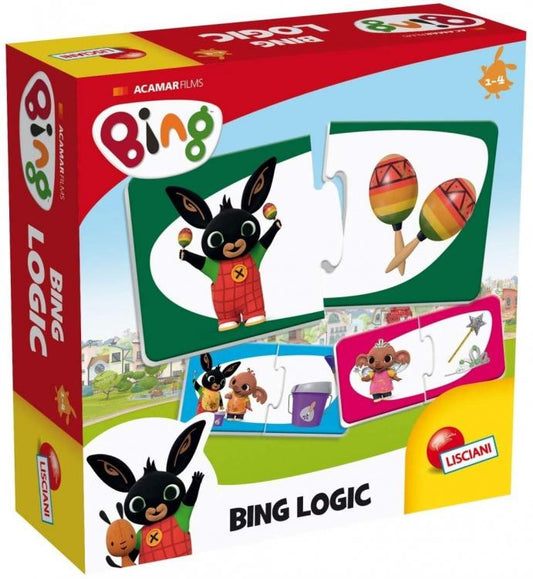 Lisciani Bing Puzzle Multicolore Bing Baby Logic 32 Tessere Per Bambini 1/3 Anni