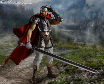 Bandai S.H. Figuarts: Berserk Guts The Band of The Hawk - Figure Articolata 16cm
