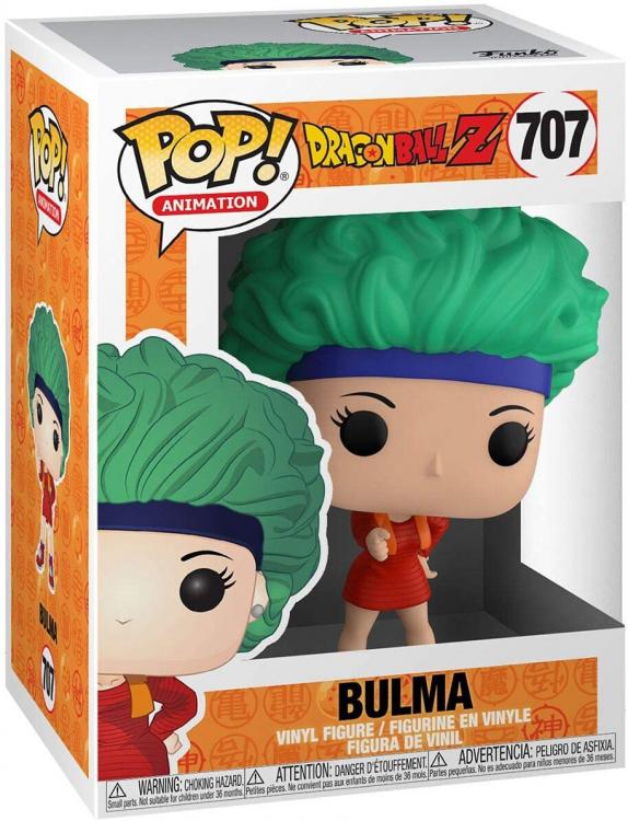 Funko Pop Dragon Ball Z 707 - Bulma Action Figure Vinyl Da Collezione Sigillato