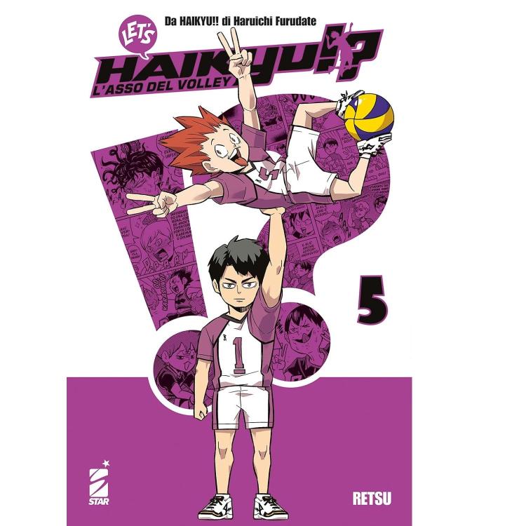 Fumetto: Let'S Haikyu!? L'Asso Del Volley (Vol. 5) Shonen Manga Di Retsu