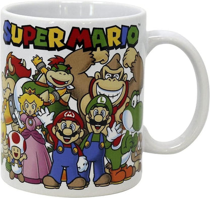 Pyramid International Super Mario- Gift Set- Tazza, sottobicchiere, portachiavi, taccuino