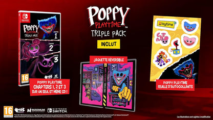 Poppy Playtime Triple Pack Nintendo Switch Gioco Nuovo Sigillato 3 Giochi