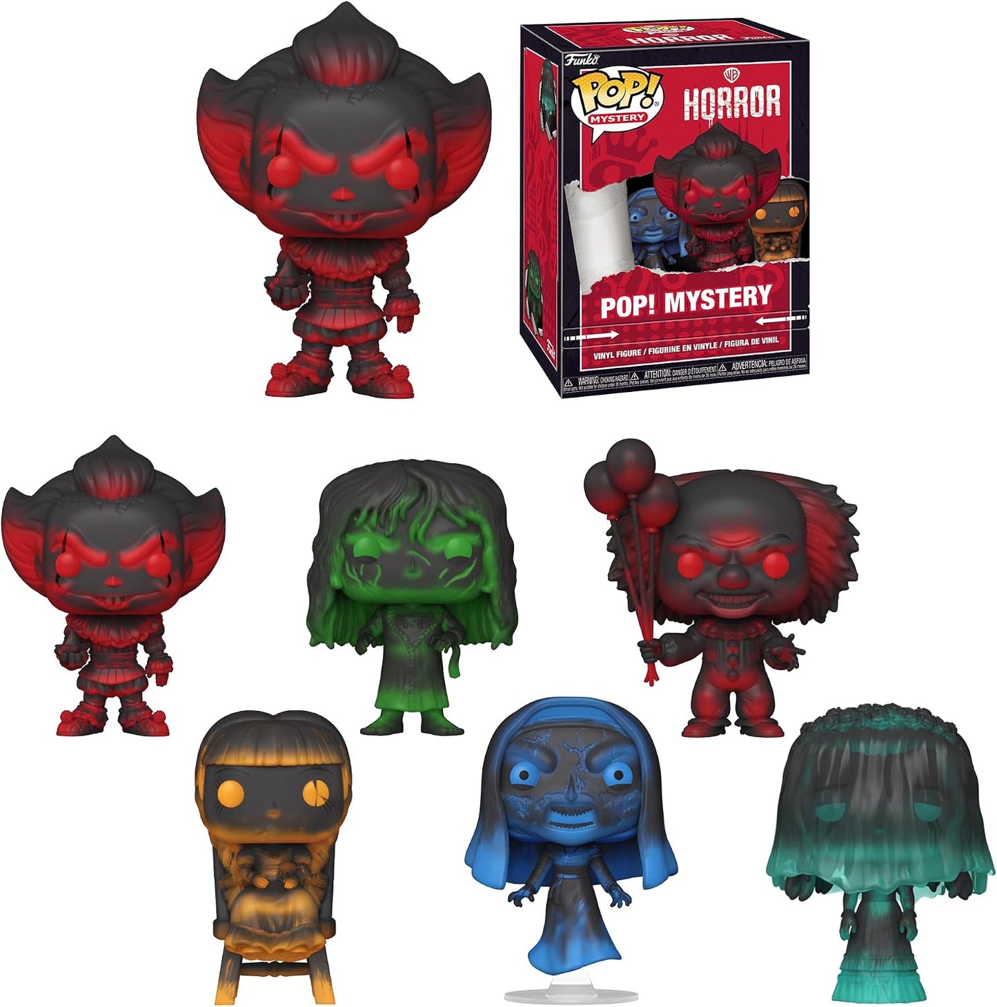 Funko Mystery Blind Warner Bros Horror (1pz) Random Figure 10cm - Blind Box