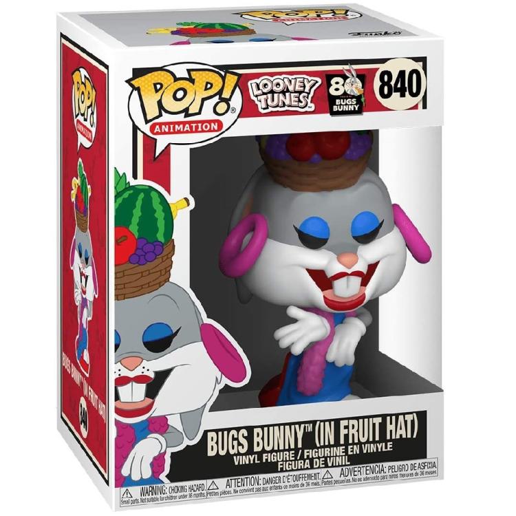 Funko Pop ! Looney Tunes 80Th Anniversary : Bugs Bunny (840) (In Fruit Hat)