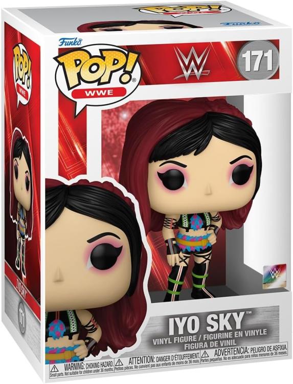 Funko Pop ! Wwe (171) Iyo Sky- Vinyl Figure Wrestling Statuetta Statua 9Cm