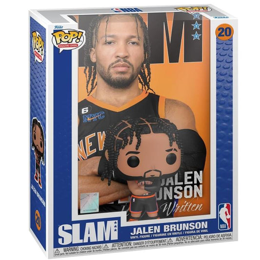 Funko Pop ! Basketball Cover Slam Nba - (20) Jalen Brunson P.M. New York Knicks