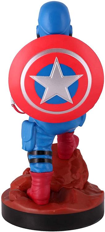 Cable Guys - Marvel (Captain America) Statuetta Base Smartphone Controller Gioco