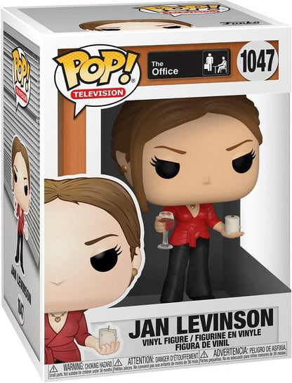 Funko Pop ! Television - The Office (1047) Jan Levinson Vinyl Figure 9Cm Statua