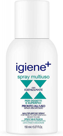 3 PZ IGIENE + SPRAY MULTIUSO DETERGENTE IGIENIZZANTE ALLA MENTA GEL 150ML IGIENE