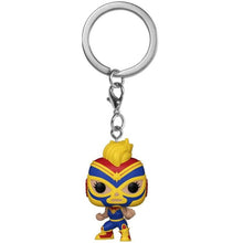 Funko Key ! Rocket - Marvel Lucha Libre Edition - La Estrella Cosmica Figure 4Cm