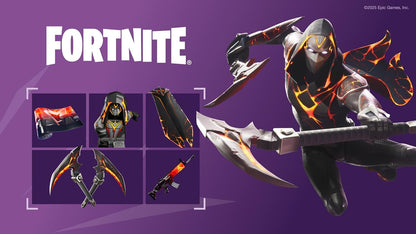 Fortnite Bundle Fuoco Oscuro e Ghiaccio Gioco Nintendo Switch PAL Italiano Nuovo Sigillato