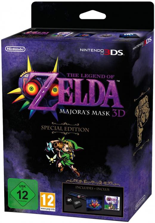 The Legend Of Zelda: Majora'S Mask Special Limited Edition Nintendo 3Ds 2Ds