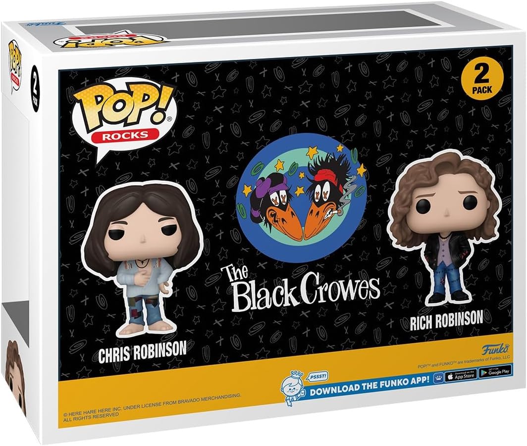Funko Pop ! Rocks Black Crowes - 2 Pack Figures Chris e Rich Robinson