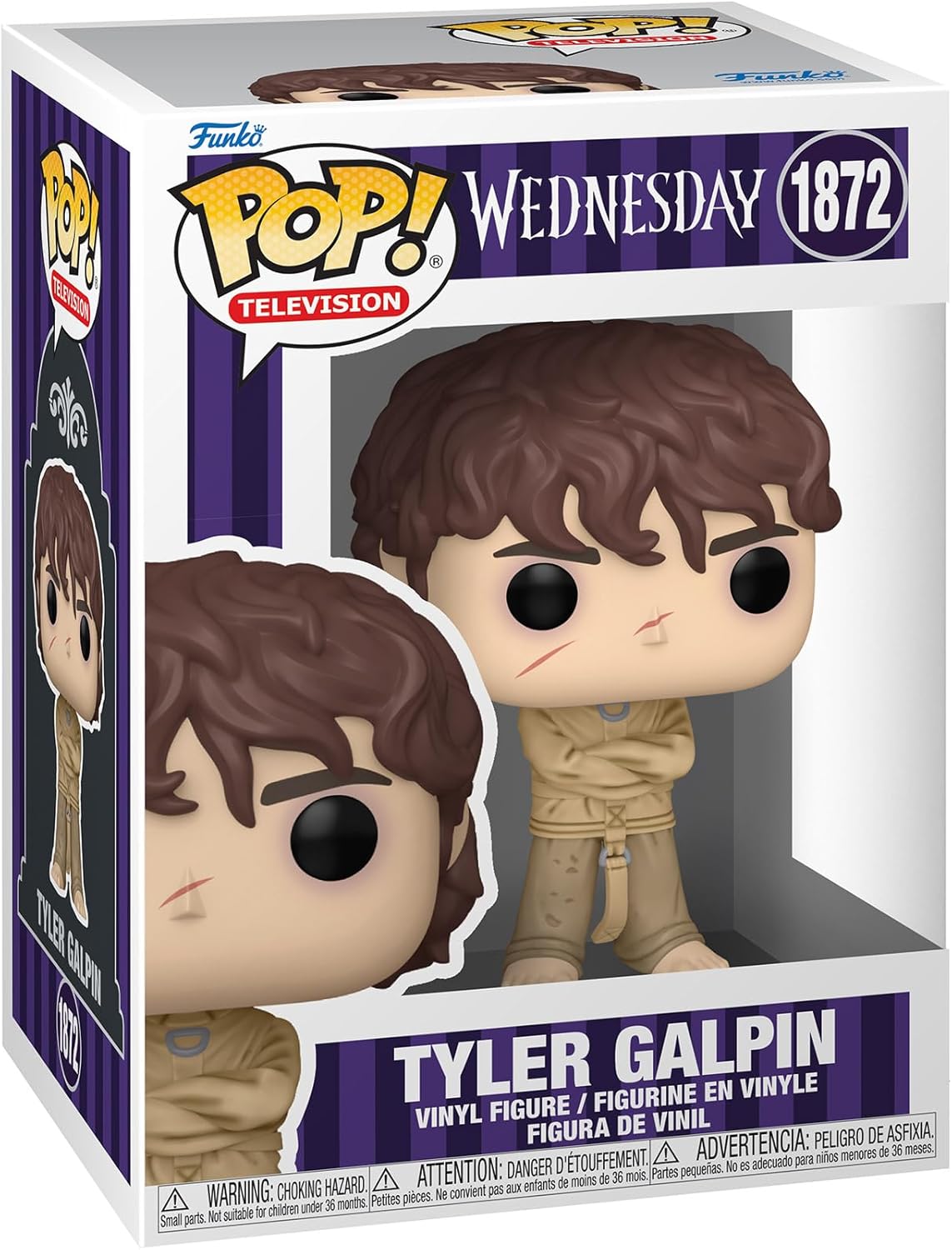 Funko Pop! Television: Wednesday (1872) Tyler Galpin - Vinyl Figure 9cm