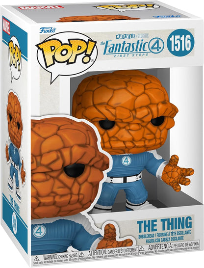 Funko Pop ! Marvel Studios Fantastic 4 - (1516) The Thing La Cosa Vinyl Figure 9cm