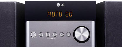 Lg Micro Hi-Fi Cm1560 2.0Ch 10W Bluetooth Sistema Audio Cd Wma Mp3 Usb Dvd Nero