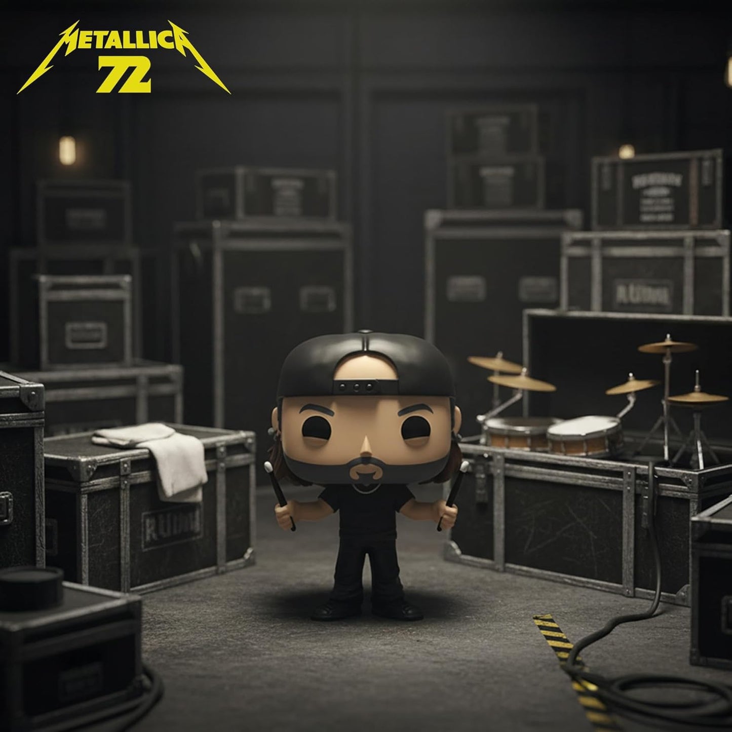 Funko Pop! Rocks Metallica 72 Season - (485) Lars Ulrich Figure 9cm
