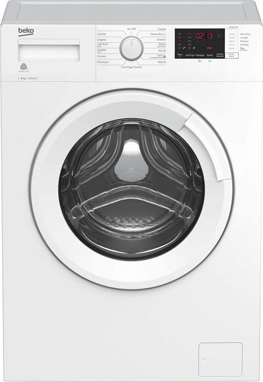 BEKO LAVATRICE 6KG BASIC CLASSE A+++ 1000GIRI LIBERA INSTALLAZIONE WUX61032W