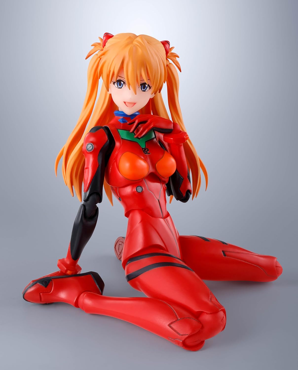 Bandai S.H. Figuarts: Neon Genesis Evangelion Asuka Shikinami - Figure Articolata 16cm