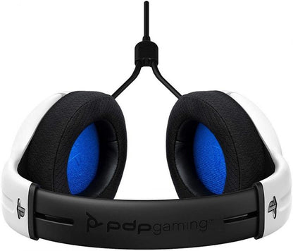 CUFFIE PDP STEREO UFFICIALE CONTROLLER PLAYSTATION LVL40 PER PS4 /PS5 BIANCO