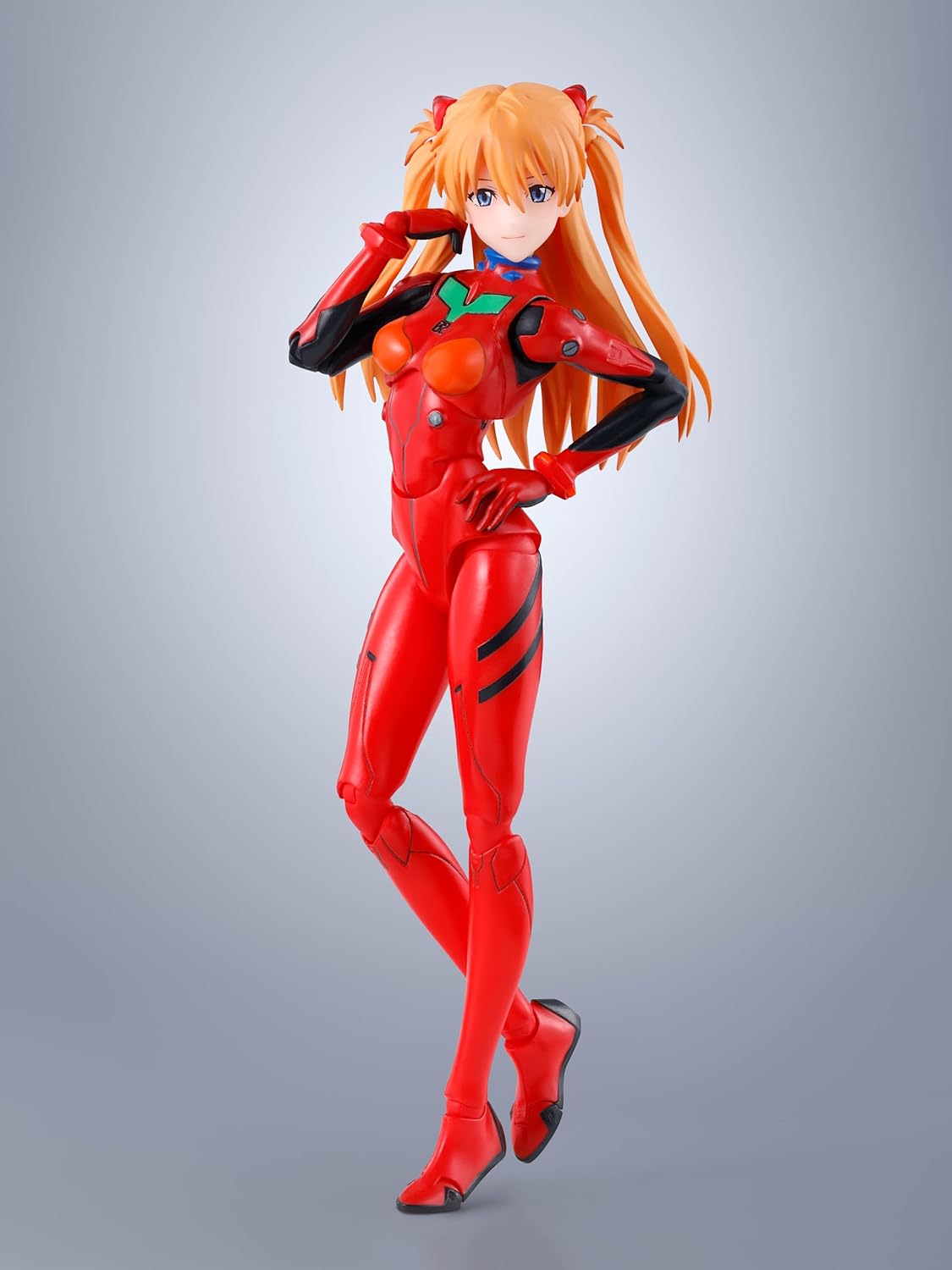 Bandai S.H. Figuarts: Neon Genesis Evangelion Asuka Shikinami - Figure Articolata 16cm