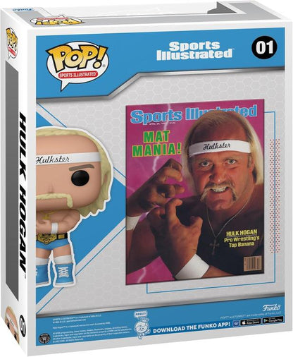 Funko Pop ! Cover Sports Illustrated - (01) Hulk Hogan Figure Hulkster Wwe 9Cm