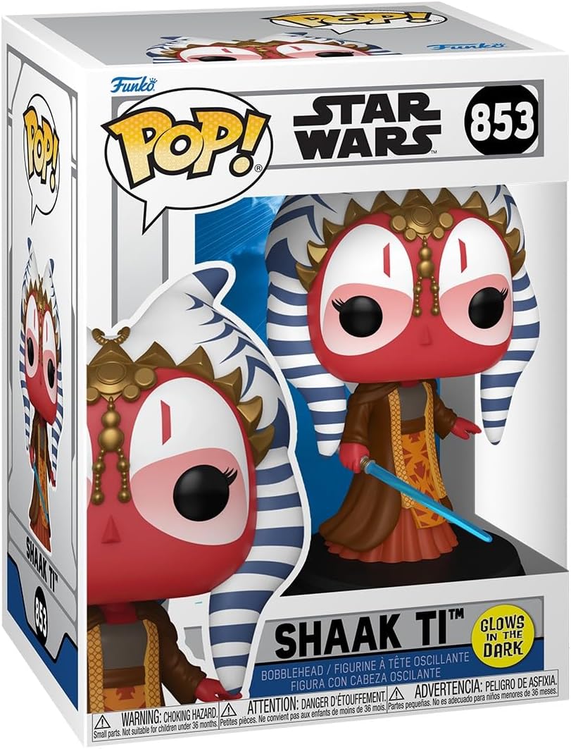 Funko Pop! Star Wars (853) Shaak Ti (Glows In The Dark) Vinyl Figure 9cm
