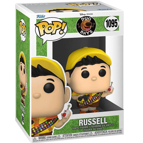 Funko Pop Disney Pixar - Dug Day 1095 Russell Vinyl Action Figure Statua Nuovo