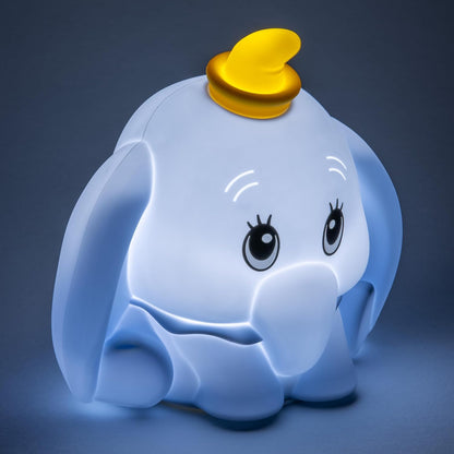 Paladone Lampada SquishyGlo Silicone Disney Dumbo Luce notturna in Silicone