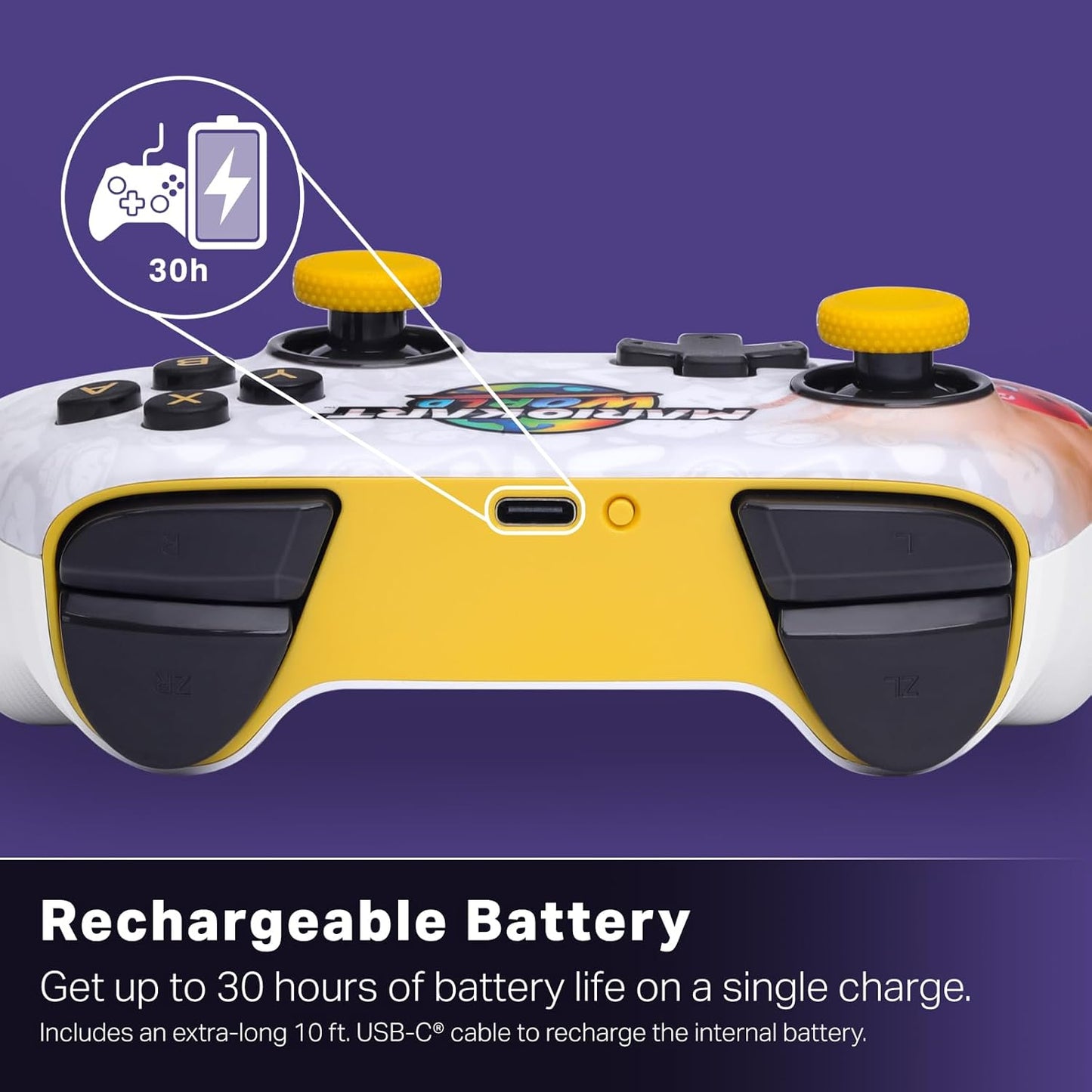 PowerA Enhanced Wireless Controller Nintendo Switch 2 Mario Kart World Gaming