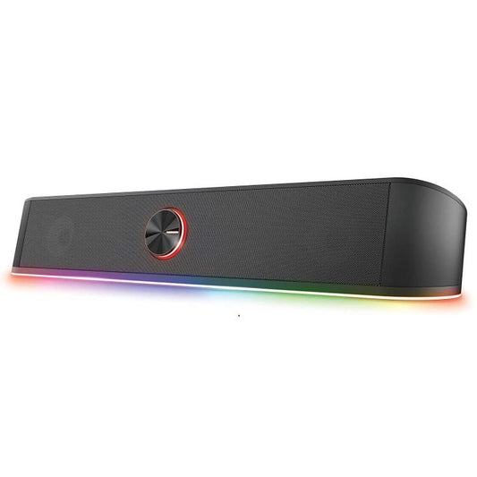 Trust Soundbar Per Pc Tv Con Led Rgb Thorne Usb/3.5Mm 12Watt Cassa Gaming |24007