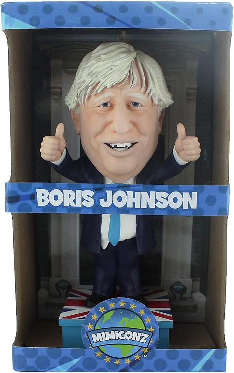 Mimiconz Leader World Statuetta Dipinta A Mano Ministro Britannico Boris Johnson