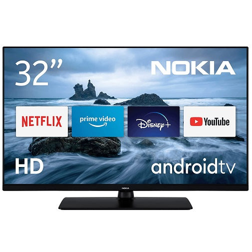 Nokia Smart Tv 32'' Android Hd Dvb-T2/C/S2 Hdr Led Usb Netflix Dazn Disney+ App