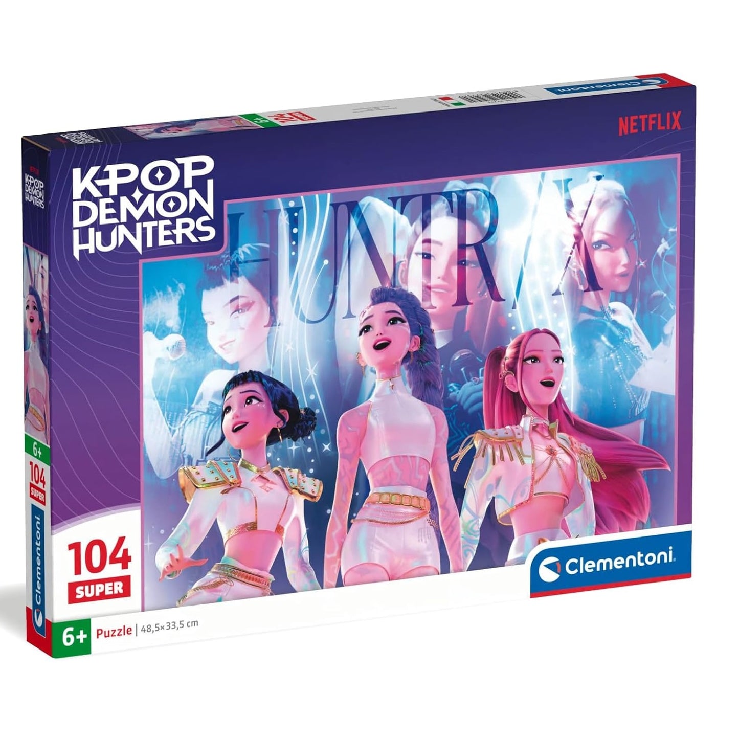 Clementoni Puzzle KPop Demon Hunters Huntrix White Dress 1000 Pezzi Puzzle Adulti + Poster Incluso (Copia)