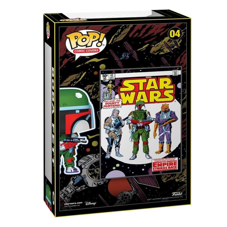 Funko Pop ! Comic Cover Star Wars The Empire Strikes Back -(04) Boba Fett Figure
