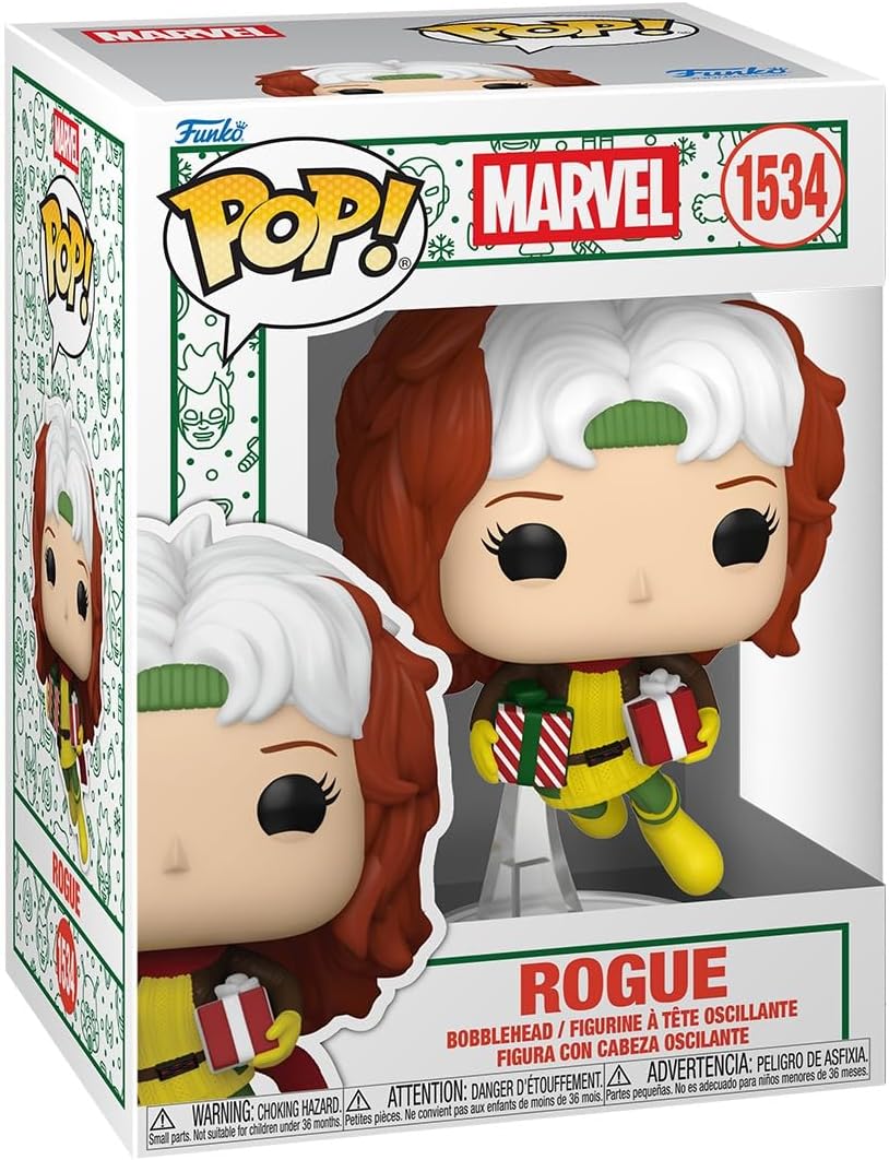 Funko Pop! Marvel Holiday: X-Men (1534) Rogue (Bobblehead) Vinyl Figure 9cm