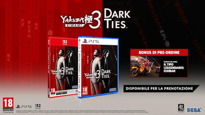 Yakuza Kiwami 3 & The Dark Ties (Keycard) Gioco Nintendo Switch 2 PAL Eu Ita Nuovo Sigillato