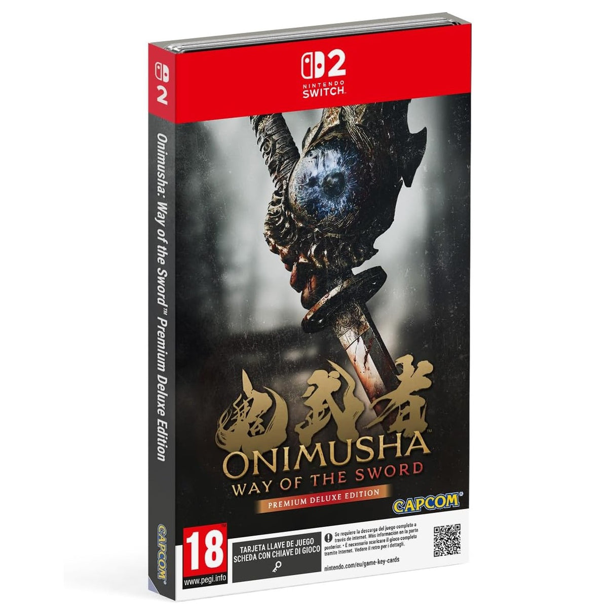 Onimusha Way Of The Sword Deluxe Edition Nintendo Switch 2 Gioco PAL Ita - NSW2 - Steelbook