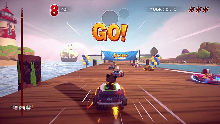 Garfield Kart Furious Racing Ps4 Videogioco Italiano Nuovo Play Station 4