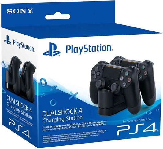 Sony Base Ricarica Controller Play Station 4 Caricatore 2 Dualshock Ps4 Doppio