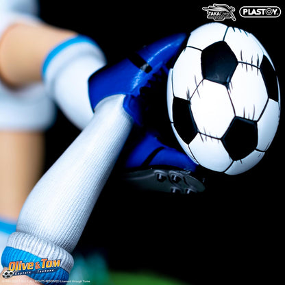 Plastoy Oliver Hutton e Tom Becker - Golden Twin Shoot Statua in Resina 3 cm Captain Tsubasa - Ozora Holly e Benji