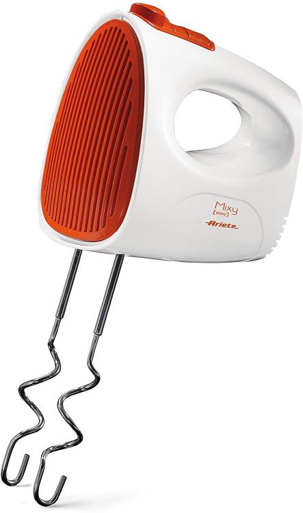ARIETE SBATTITORE 1541 MIXY ORANGE 250W FRUSTA IMPASTA MONTA BIANCO ARANCIO