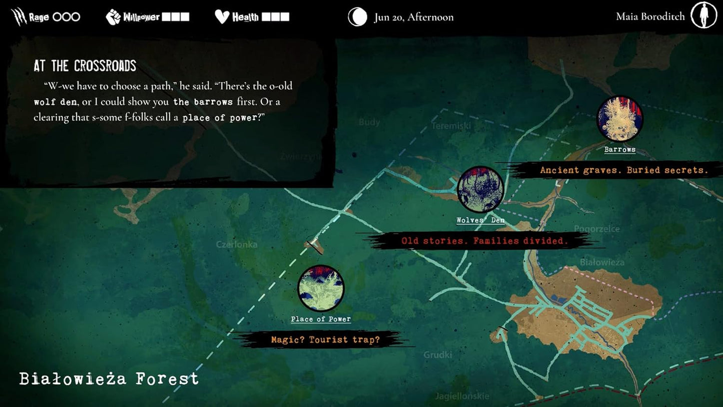 Werewolf : The Apocalypse - Heart of the Forest Ps4 Gioco Playstation 4 Eu ITA Nuovo Sigillato