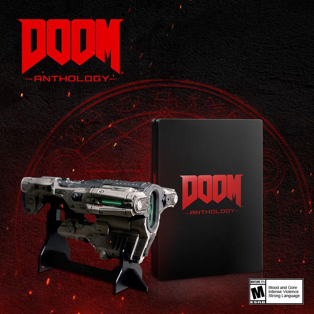 Doom Anthology Collector's Edition PS4 / PS5 Collezione 6 Giochi Multilingua Nuovo Sigillato
