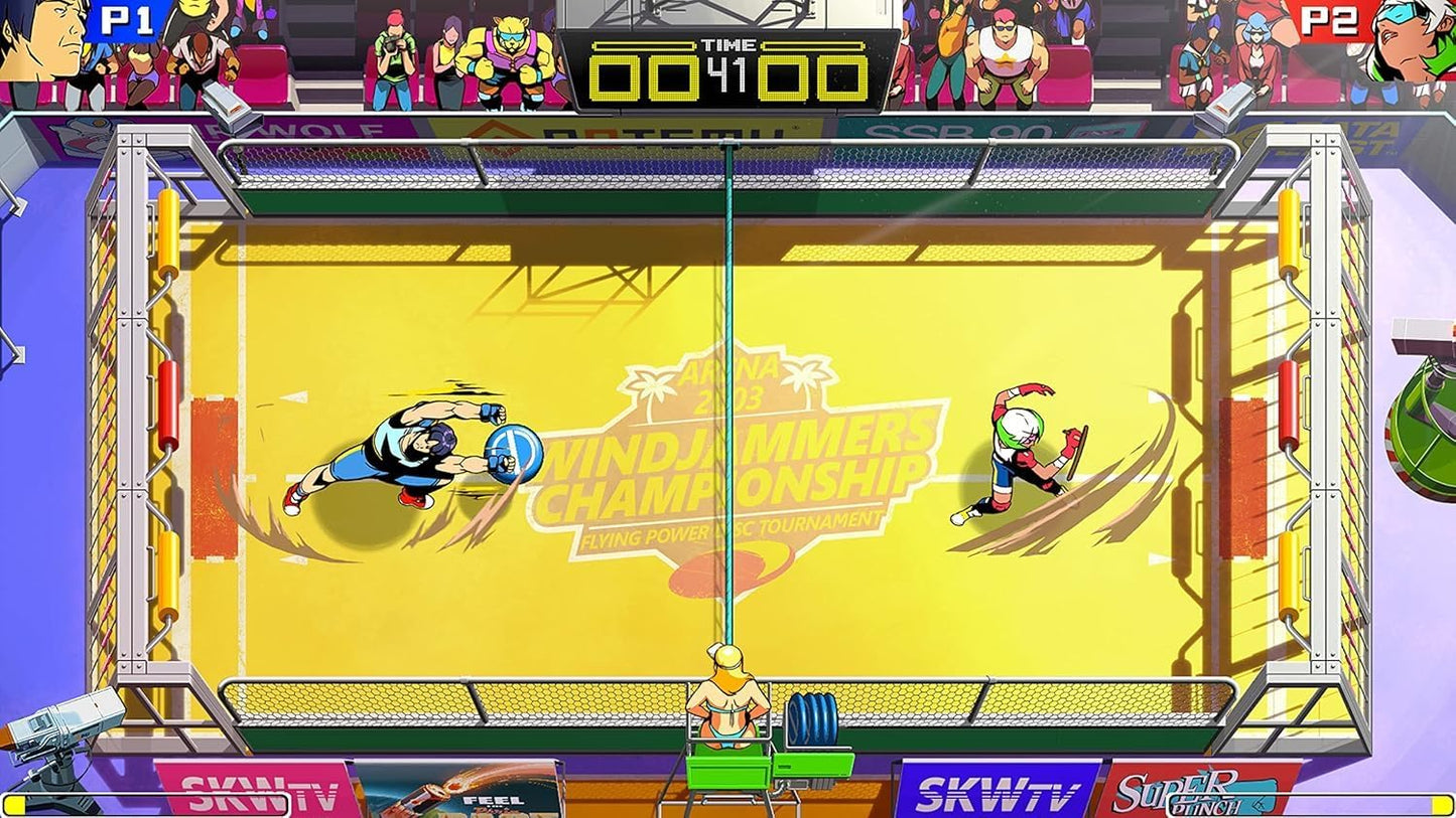 Windjammers 2 Gioco Nintendo Switch PAL Eu Ita Nuovo Sigillato