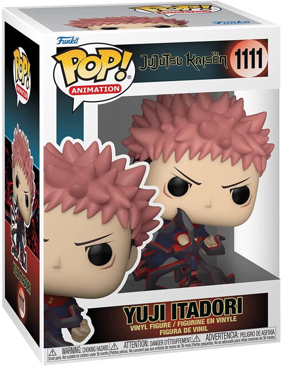 Funko Pop ! Animation Jujutsu Kaisen - (1111) Itadori Vinyl Figure 9Cm Nuovo